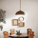 Homestead Fira 1 Light 18 inch Anvil Iron Pendant Ceiling Light, Fira