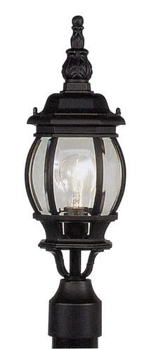 Frontenac 1 Light 20 inch Textured Black Outdoor Post Top Lantern