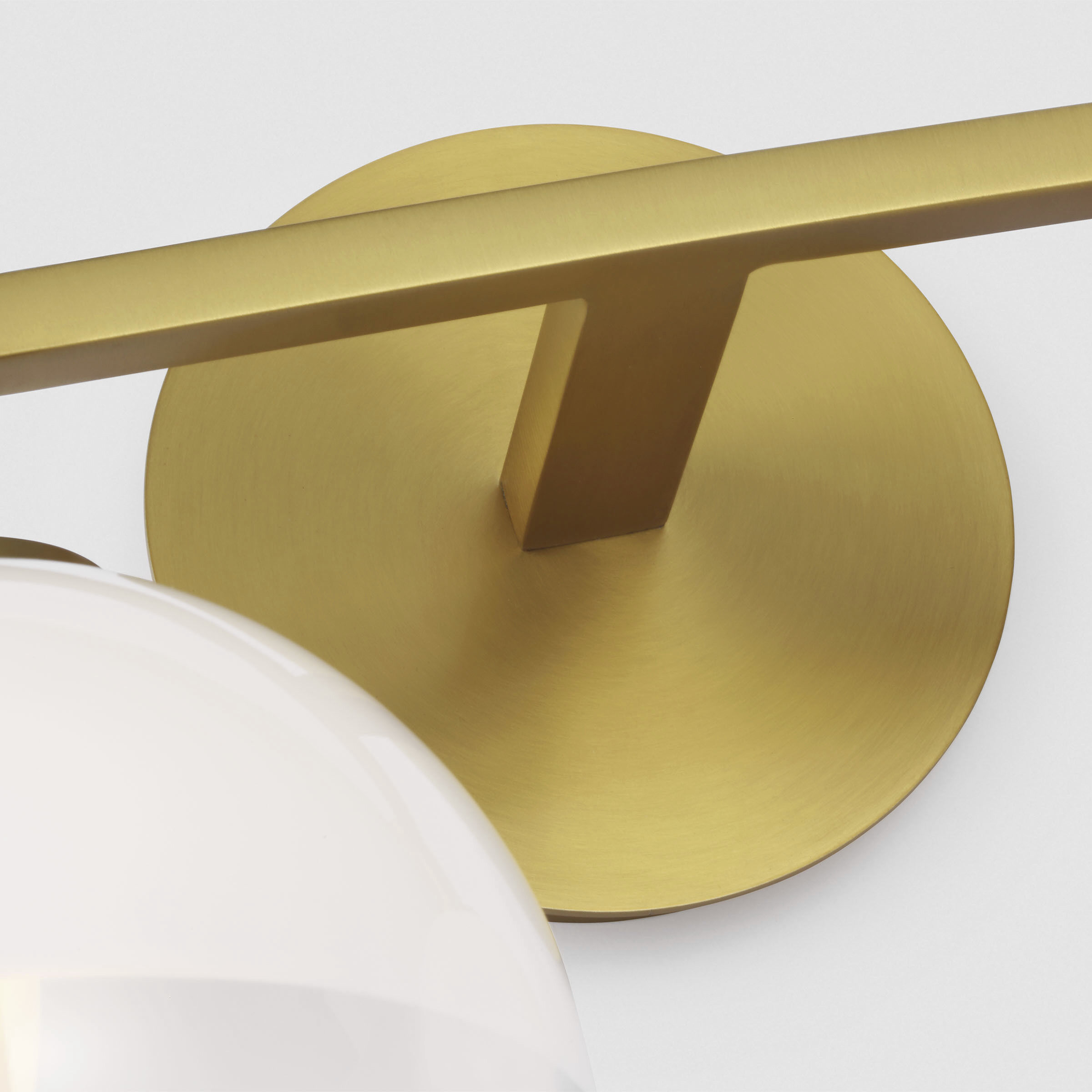 Sean Lavin Torian 2 Light 15 inch Burnished Brass Bath Vanity Wall Light