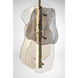 Grotto 1 Light 8 inch Antique Brass Standard Pendant Ceiling Light
