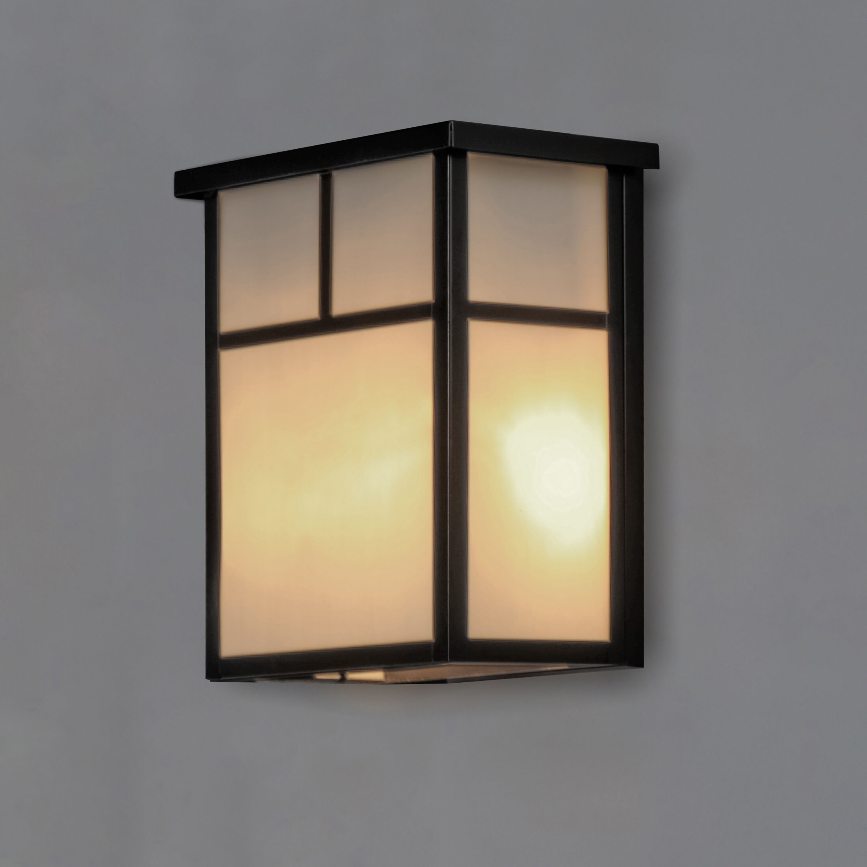 Coldwater 2 Light 11 inch Black Outdoor Wall Mount