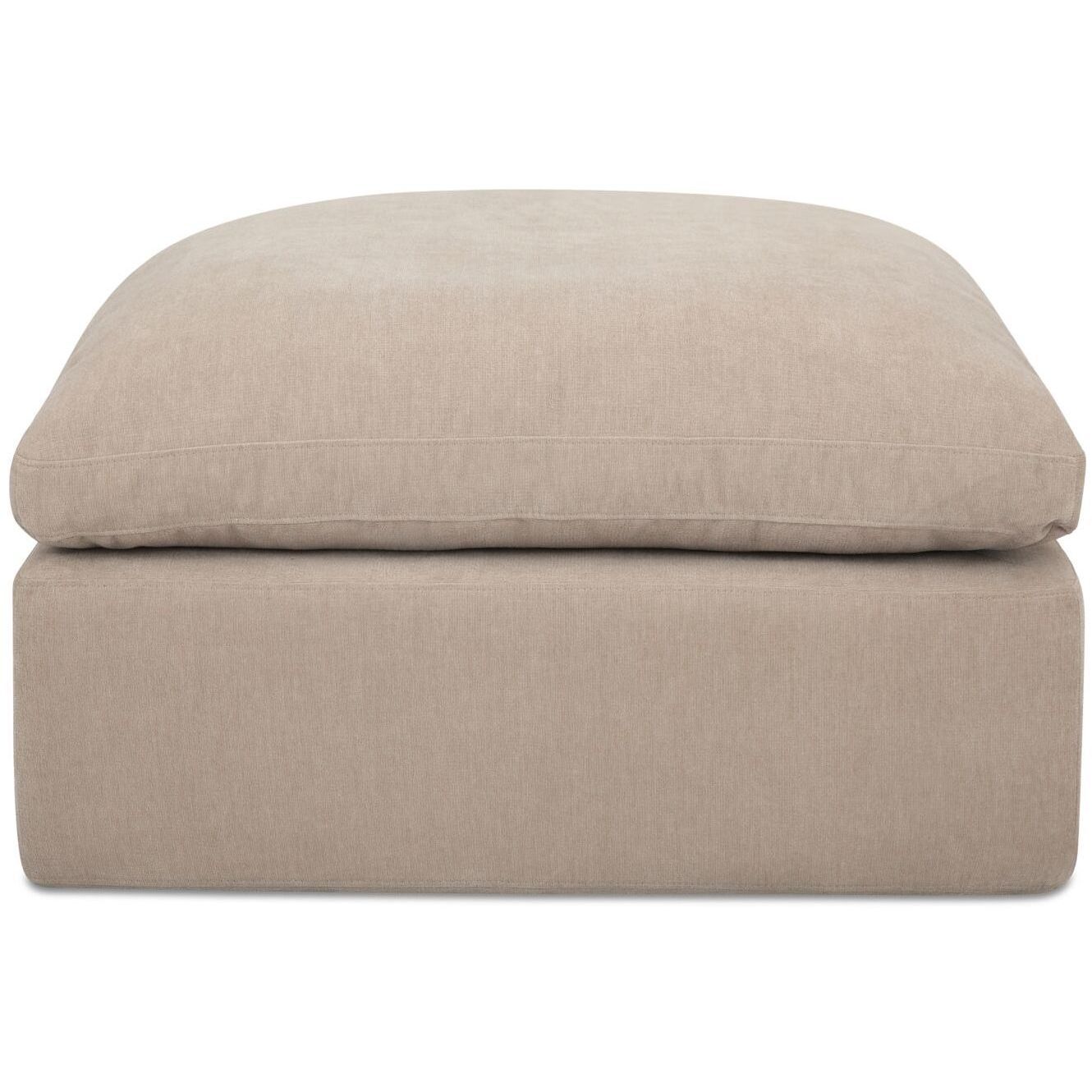 Cates 19.25 inch Beige Ottoman