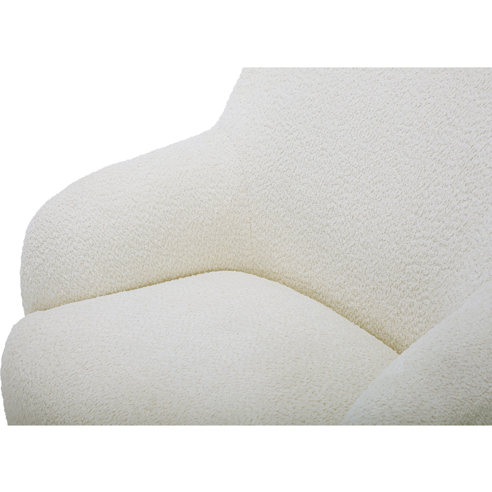 Stevie White Lounge Chair