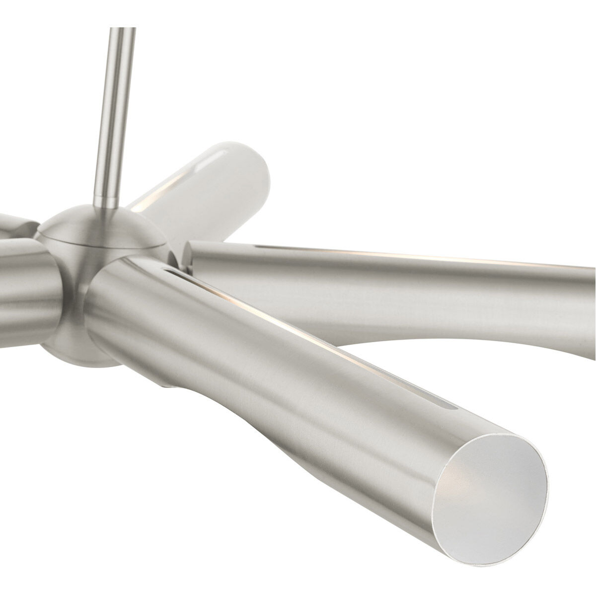 Acra 5 Light 28 inch Brushed Nickel Chandelier Ceiling Light