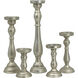 Anita Candle Holder in Silver