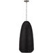 Chapman & Myers Kokomo LED 20 inch Polished Nickel Elongated Pendant Ceiling Light