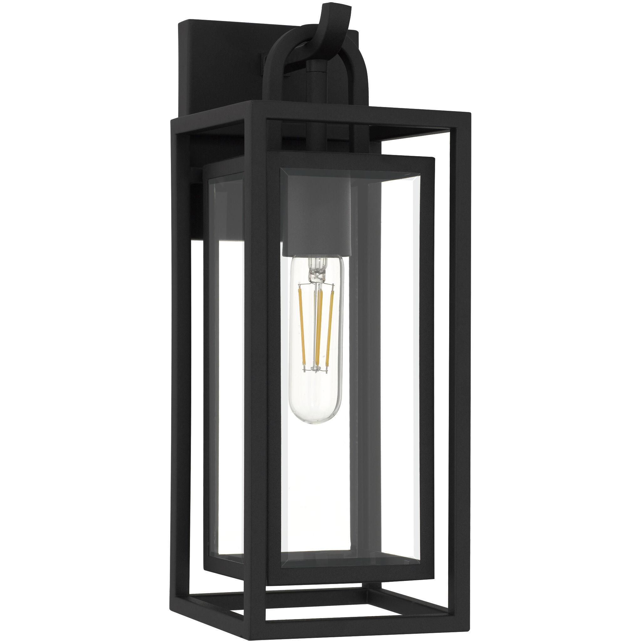 Jayce 1 Light 14.5 inch Matte Black Outdoor Wall Lantern