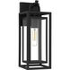 Jayce 1 Light 14.5 inch Matte Black Outdoor Wall Lantern