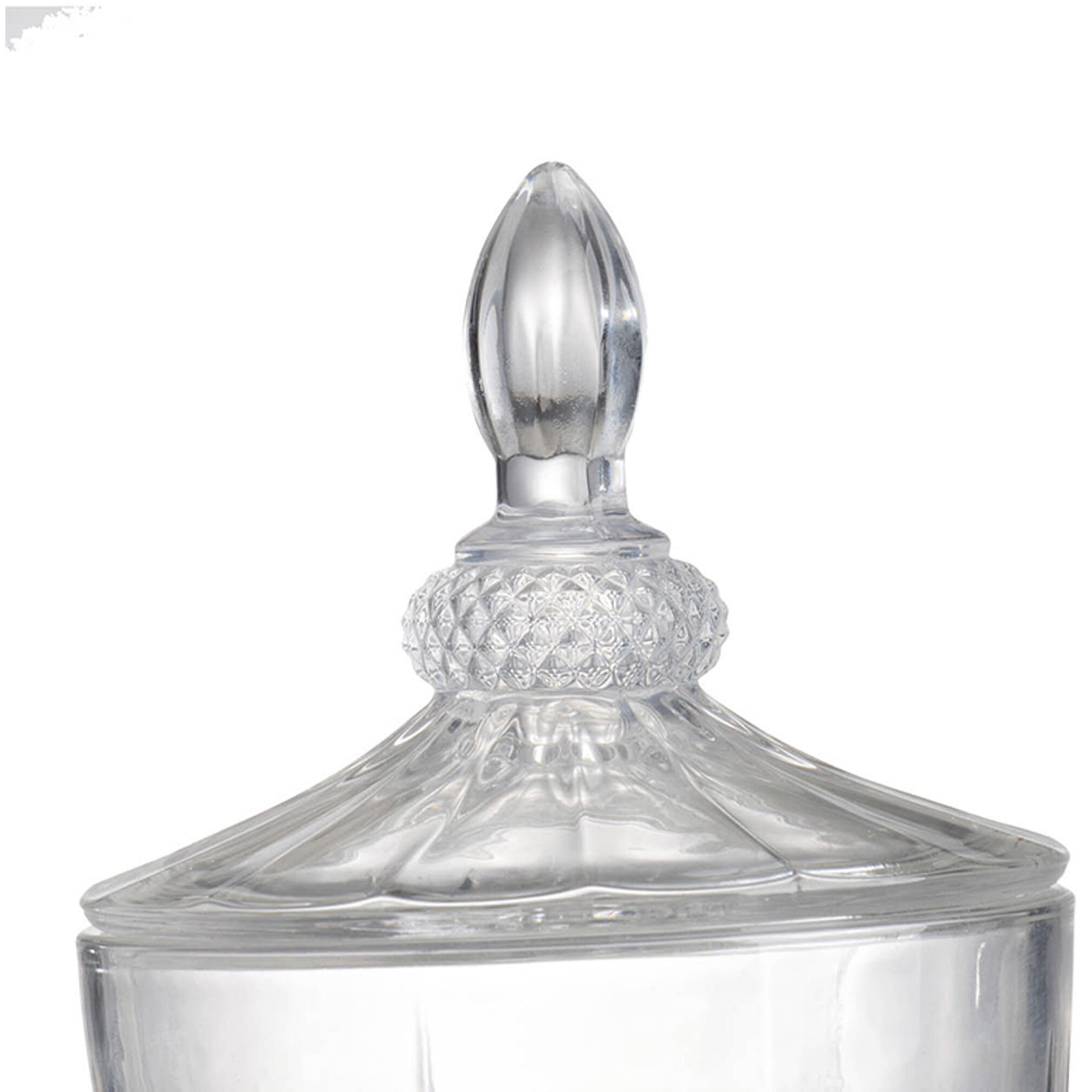 Anita Clear and Polished Silver Drink Dispenser