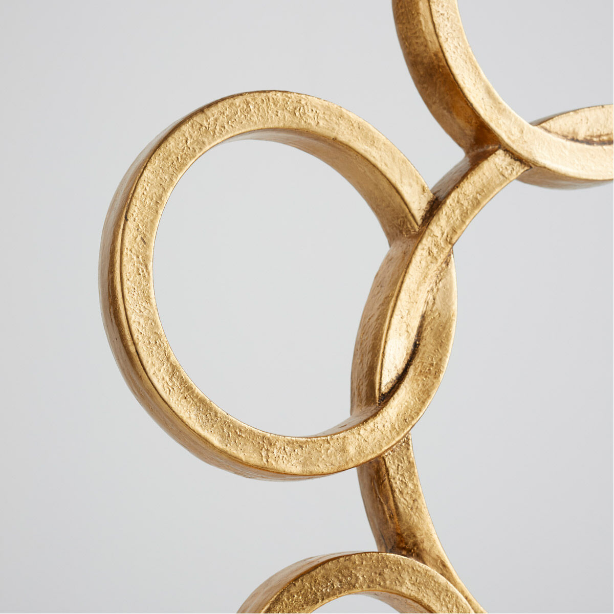 Cercles 39 inch 100.00 watt Silver and Gold Table Lamp Portable Light