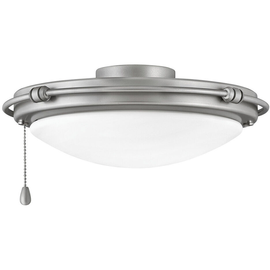 Light Kit LED Brushed Nickel Fan Light Kit