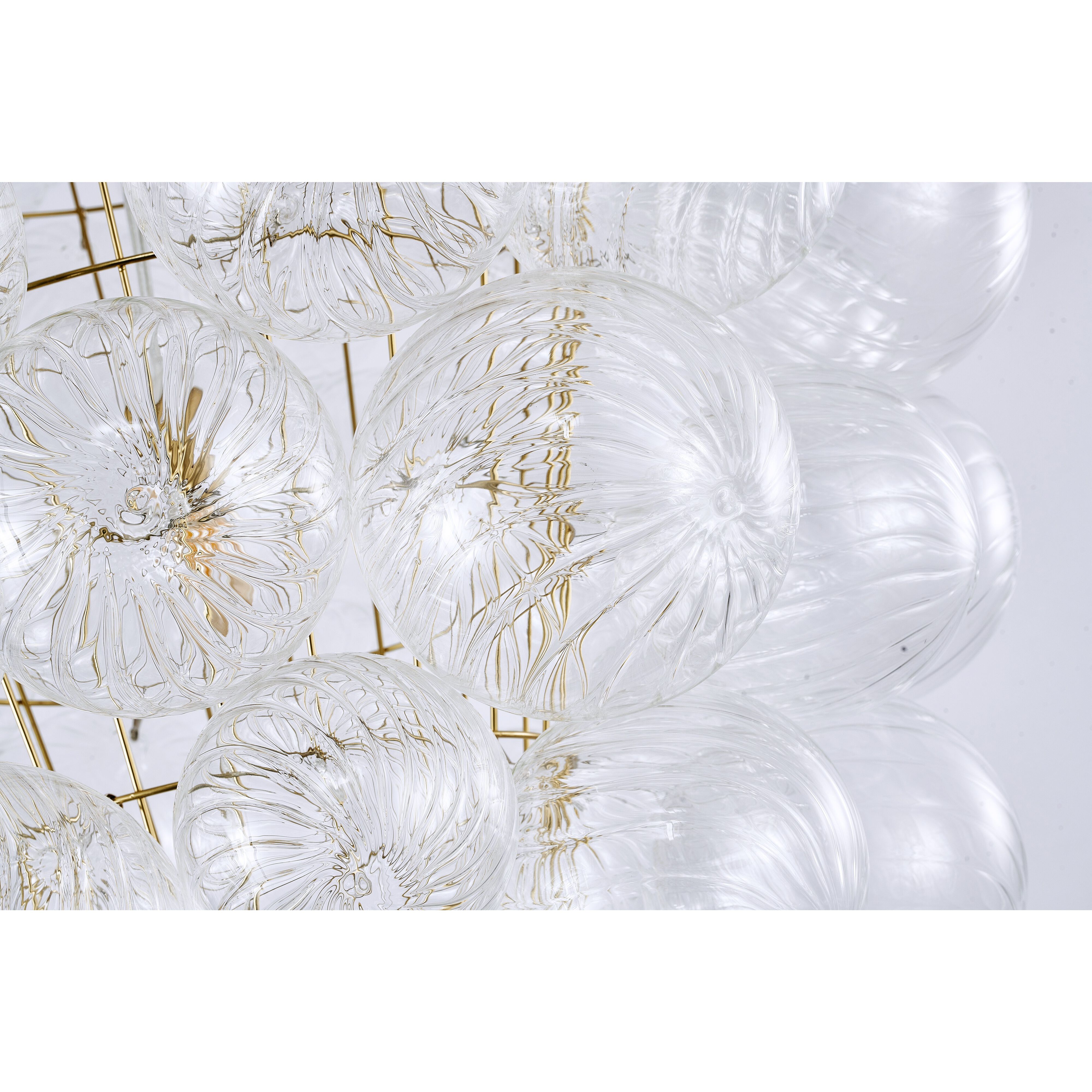 Canada LED 47 inch Brass Chandelier Ceiling Light