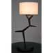 Arizona 29 inch 60.00 watt Matte Black Table Lamp Portable Light