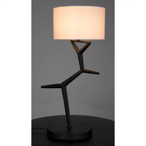 Arizona 29 inch 60.00 watt Matte Black Table Lamp Portable Light