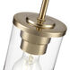 Verlana 1 Light 5 inch Modern Gold Indoor Pendant Ceiling Light