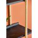 Two Tiers 36.2 X 20.5 X 9.8 inch Black Shelf