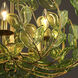 Bridget 6 Light 28.25 inch Soft Gold Chandelier Ceiling Light in Green