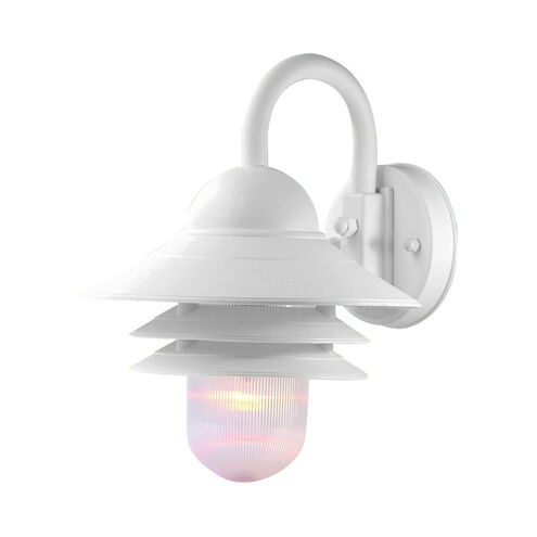 Mariner 1 Light 13 inch Textured White Exterior Wall Mount