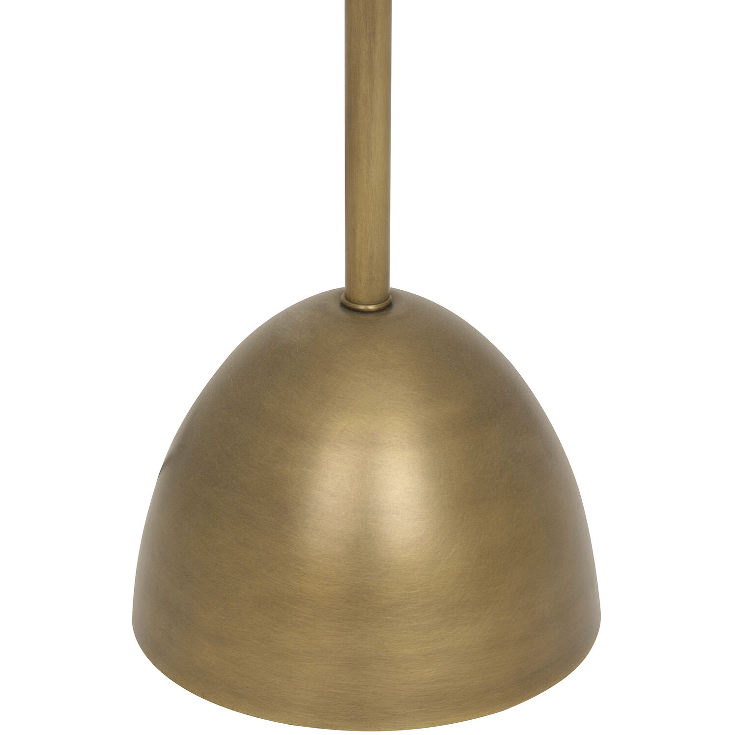 Ledger 52 inch 60 watt Warm Brass with Dark Walnut Floor Lamp Portable Light