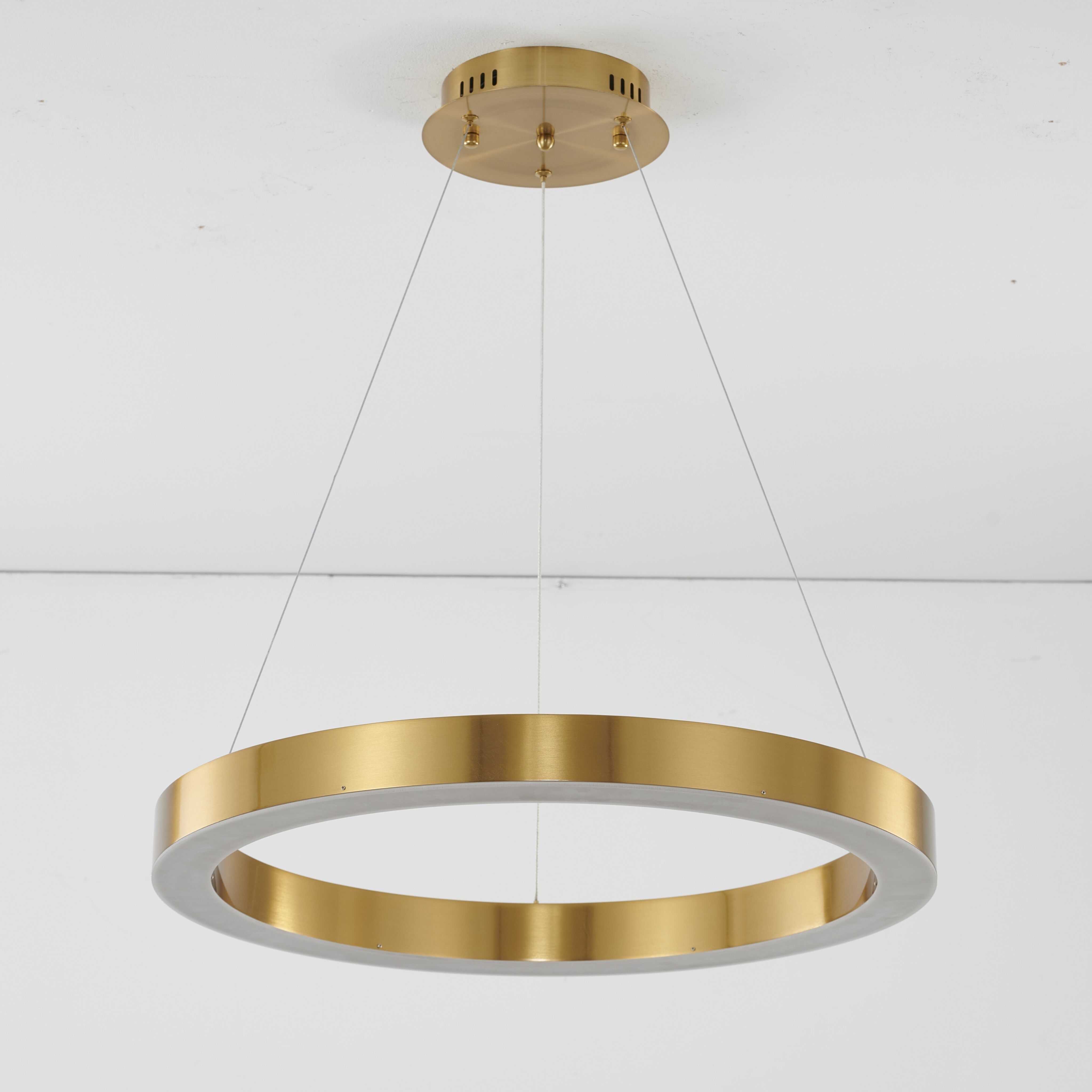 Canada LED 23.62 inch Gold Chandelier Ceiling Light