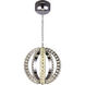 Canada LED 16 inch Chrome Pendant Ceiling Light