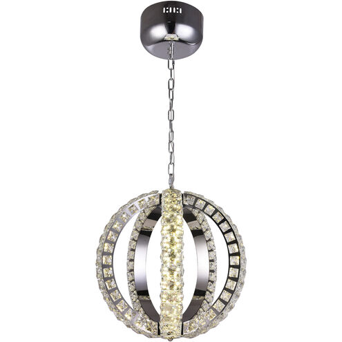 Canada LED 16 inch Chrome Pendant Ceiling Light
