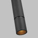 Mick De Giulio Sottile LED Nightshade Black Pendant Ceiling Light, Integrated LED