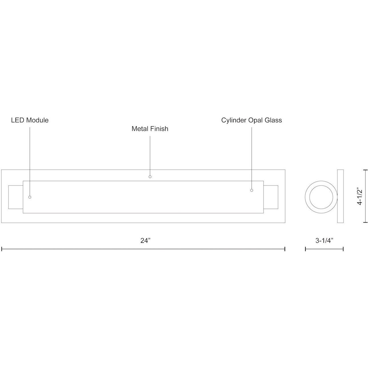Charleston Vanity Light Wall Light