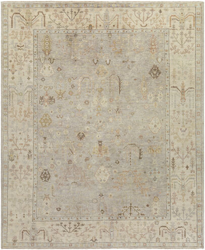 Normandy 120 X 96 inch Gray Rug in 8 x 10, Rectangle