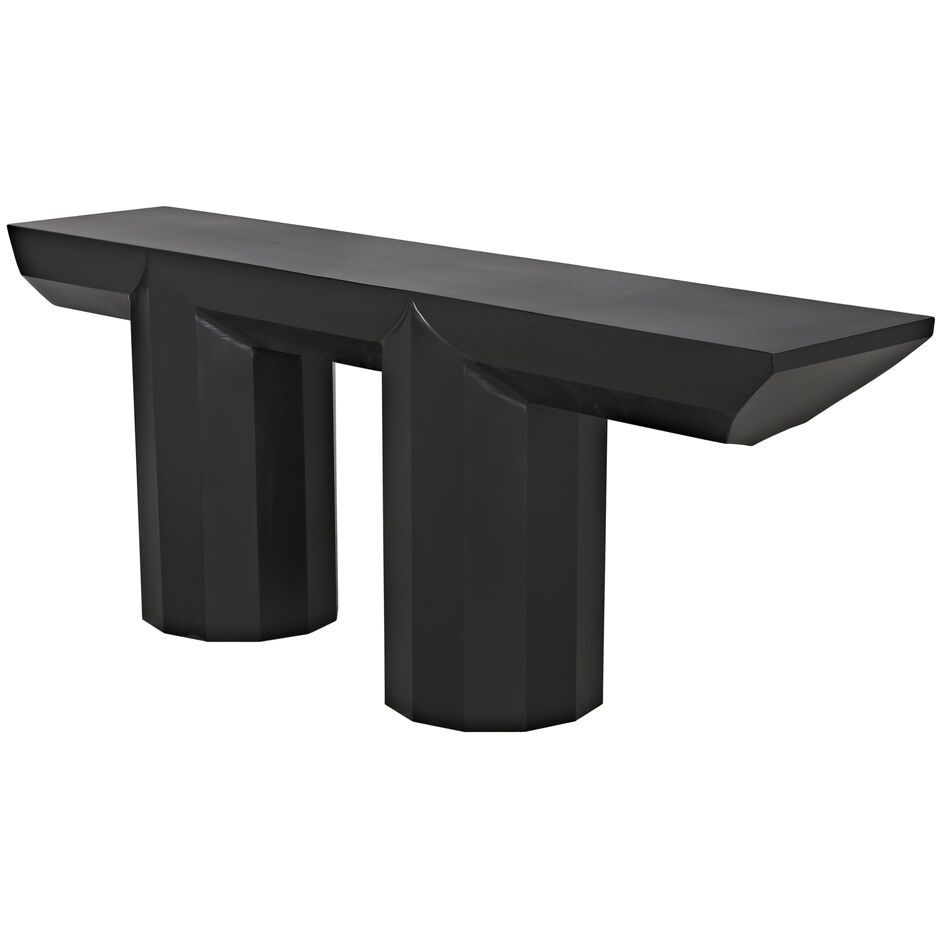 Los Altos 76 X 16 inch Matte Black Console
