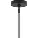 Rigsby 6 Light 36 inch Matte Black Chandelier Ceiling Light