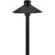 Hardy Island 12v 1.5 watt Brass Satin Black Landscape Path Light
