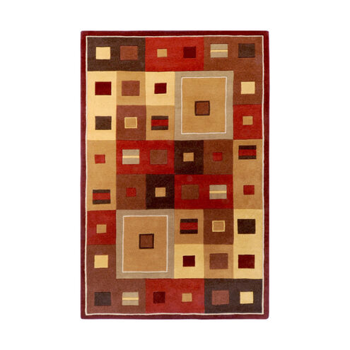 Forum 180 X 144 inch Brown and Brown Area Rug, Wool