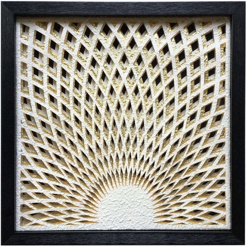 Cameron Off-White and Black Wall Art