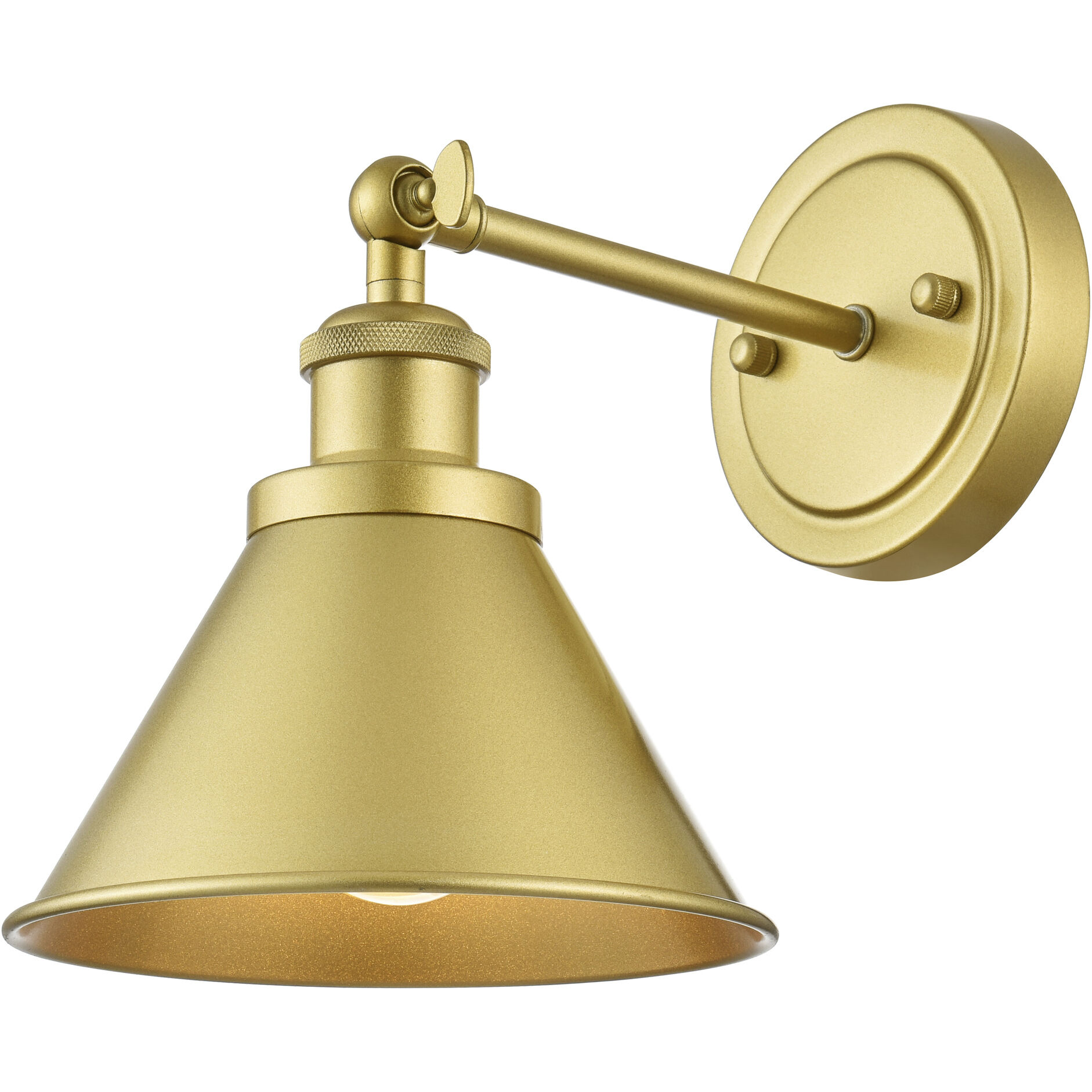 Bentley 1 Light 7 inch Brass Bath Sconce Wall Light