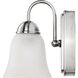 Brentwood LED 7 inch Brushed Nickel Wall Mount Wall Light
