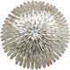 Broche 8 Light 30 inch Antique Silver Chandelier Ceiling Light