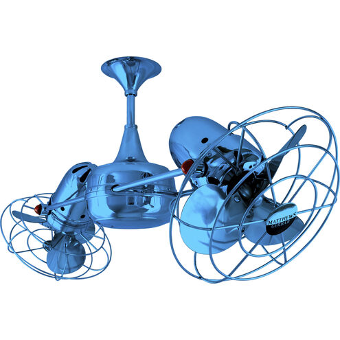 Matthews-Gerbar Duplo-Dinamico 39 inch Light Blue Ceiling Fan