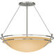 Presidio Tryne 3 Light 28.6 inch Sterling Semi-Flush Ceiling Light in Sand, Large