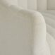 Springsteen Snow and Champagne Swivel Chair