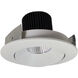 Iolite White with White Recessed Light in 2700K, 1000, Round Cone Regress