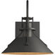 Henry 1 Light 10.5 inch Coastal Natural Iron Outdoor Sconce, Small