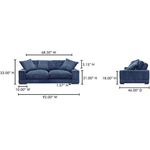 Plunge Blue Sofa