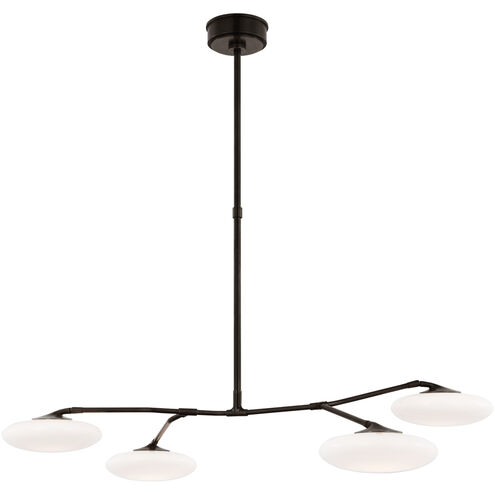 Champalimaud Brindille LED 47.75 inch Gun Metal Chandelier Ceiling Light, Large