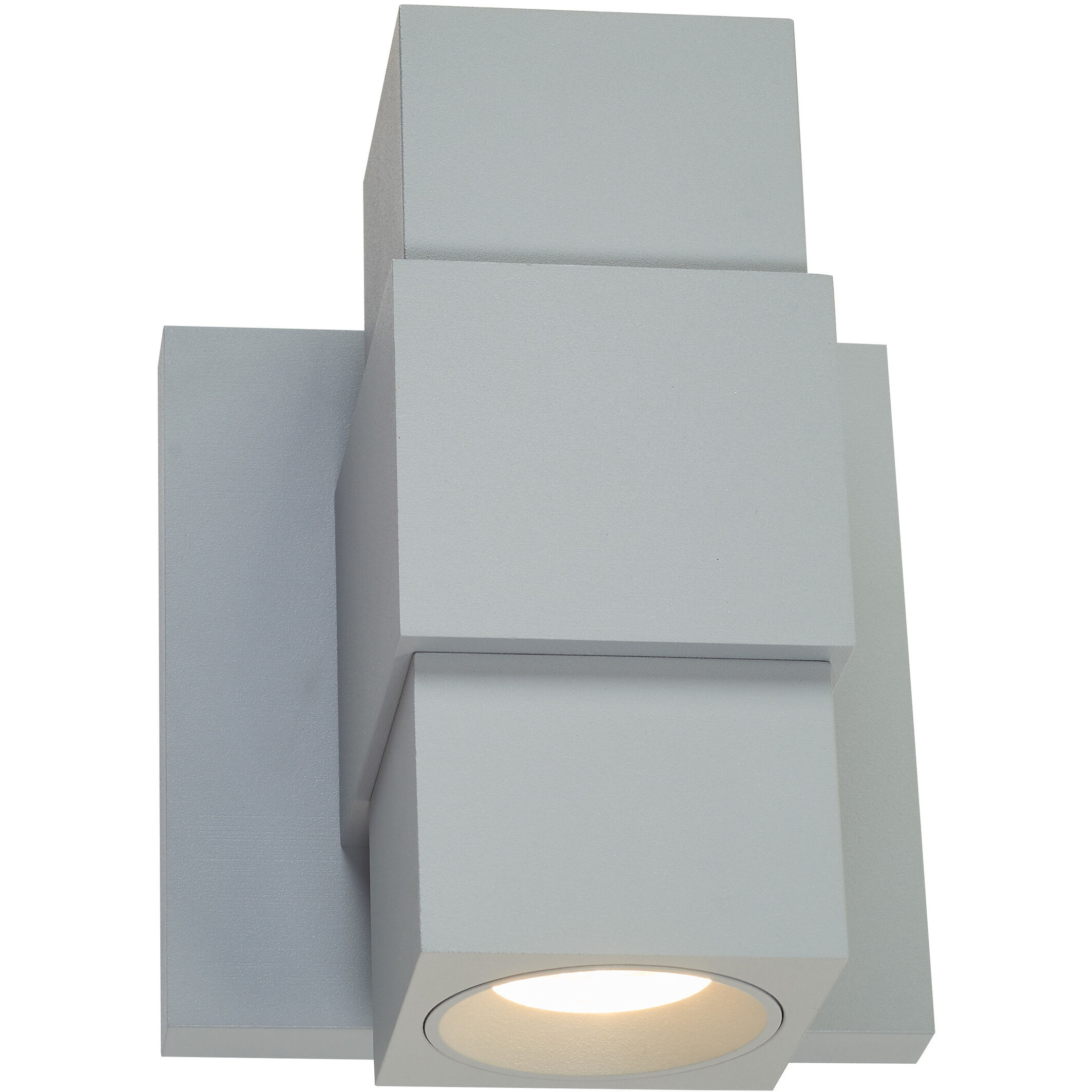 Optics LED 5.9 inch Silica Outdoor Wall Light