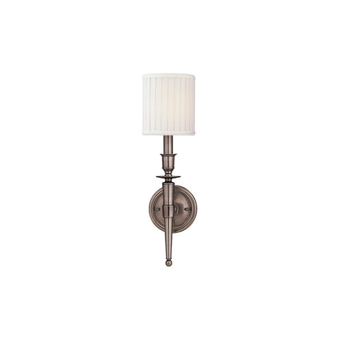 Abington 1 Light 5 inch Antique Nickel Wall Sconce Wall Light