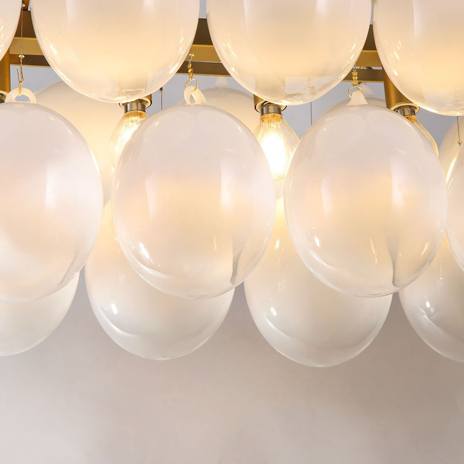 Globo Island Light Ceiling Light in Milky White