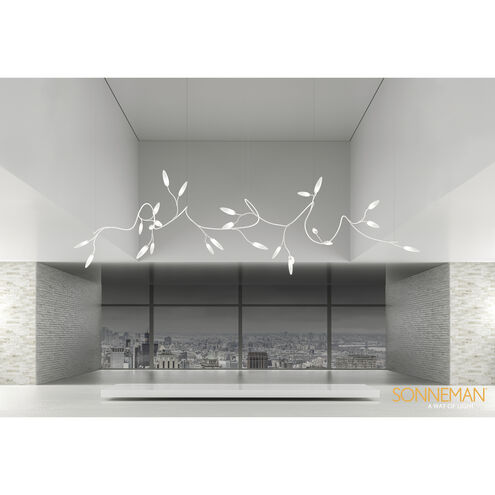 Vines LED 158.5 inch Satin White Chandelier Ceiling Light