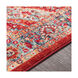 Prince 88 X 63 inch Bright Red/Burnt Orange/Saffron/Bright Pink/Wheat Rugs, Rectangle