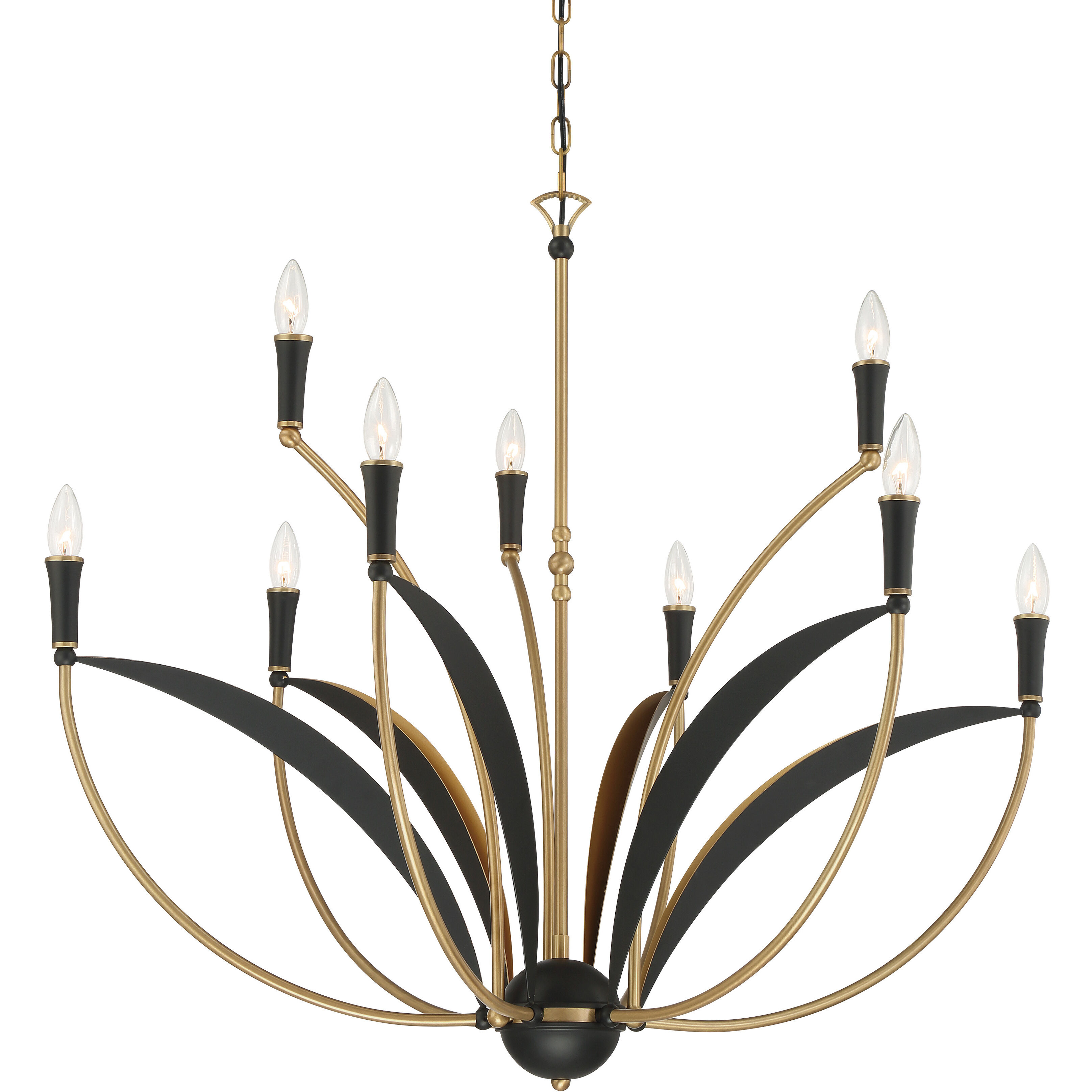 Miller 9 Light 35.5 inch Legacy Brass and Sand Coal Chandelier Ceiling Light
